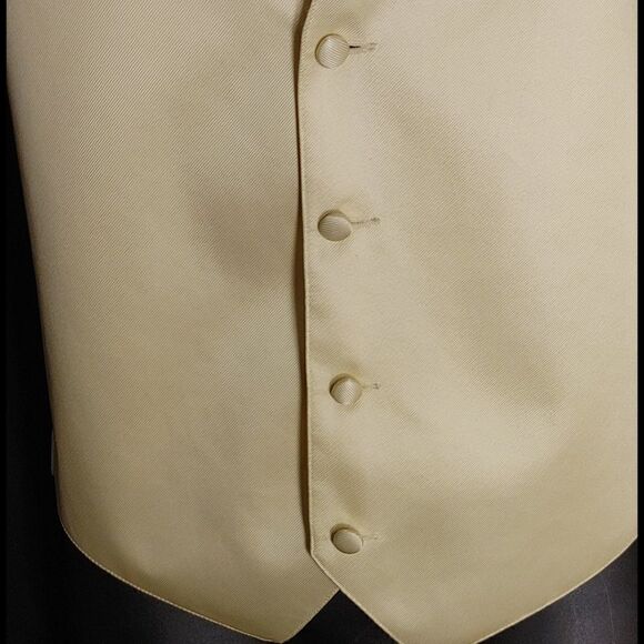 MEN'S LARR BRIO 3 PIECE FORMAL VEST & TIE SET XS - Picture 3 of 7